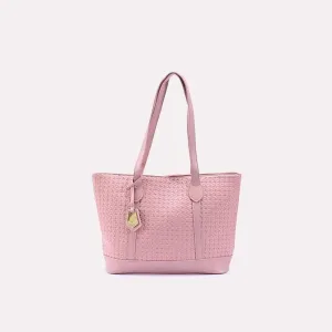 Pink Casual Shoulder Bag 0331268