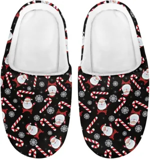 Polero Cute Printed Kids Slippers - Soft Plush Winter Slip On House Slippers