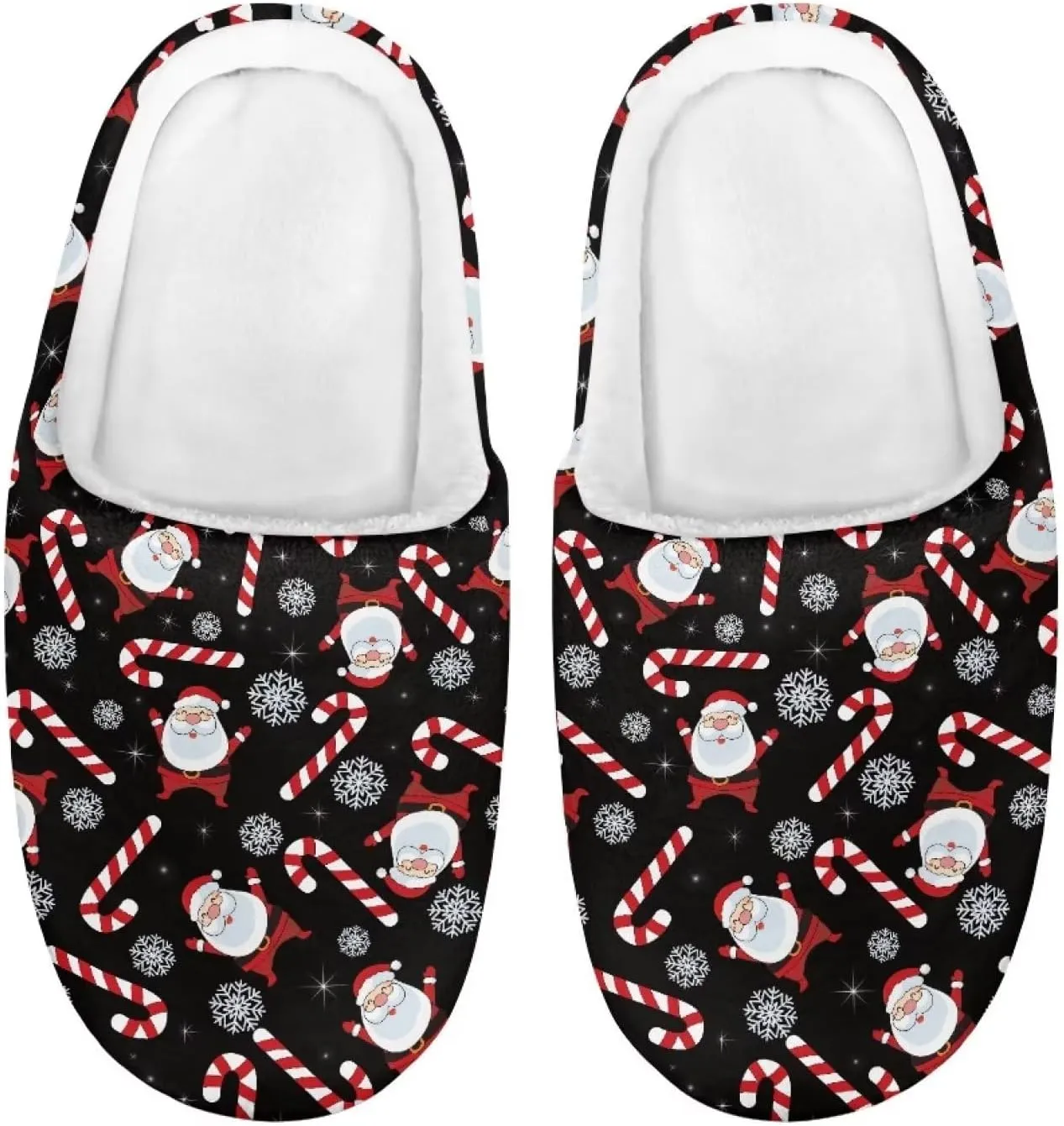 Polero Cute Printed Kids Slippers - Soft Plush Winter Slip On House Slippers