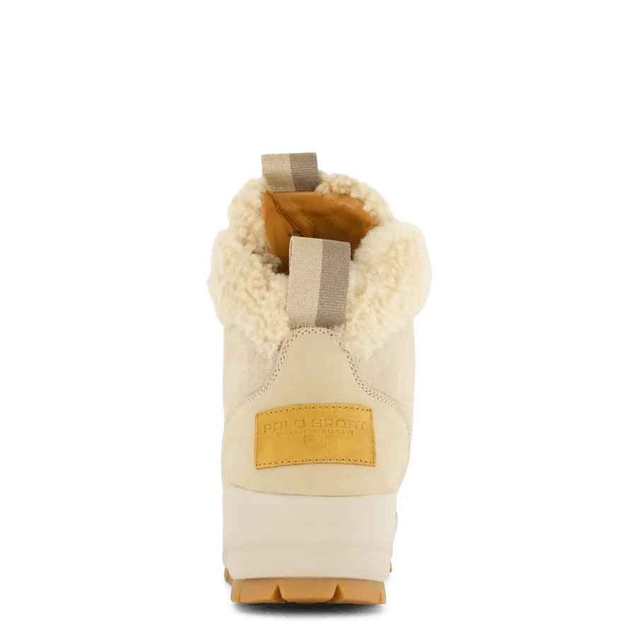 Polo Sport Hiker Suede-Shearling Boot Milkshake / Vachetta