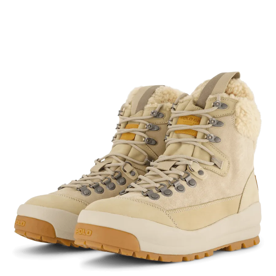 Polo Sport Hiker Suede-Shearling Boot Milkshake / Vachetta