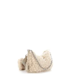 Prada Re-Edition 2005 Shoulder Bag Shearling Small