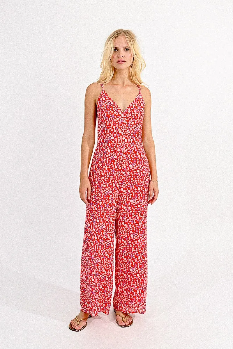 PRINTED JUMPSUIT