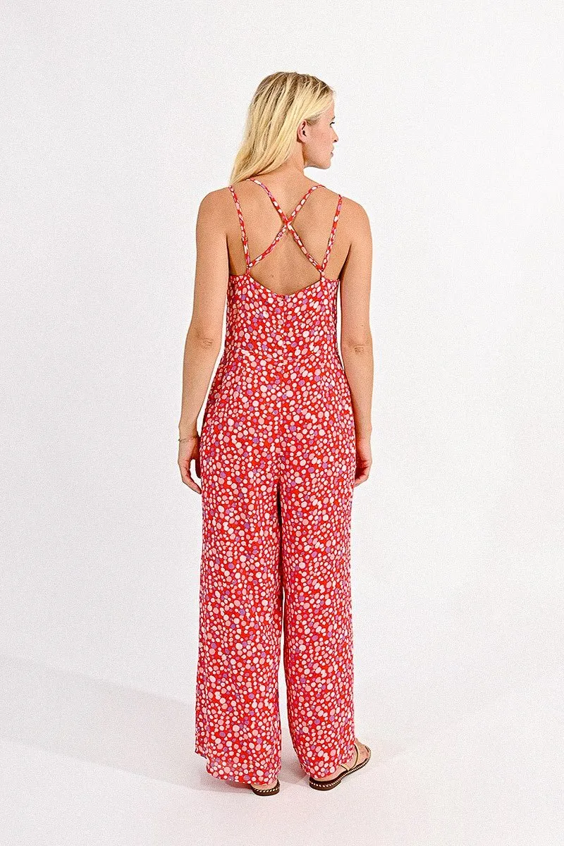 PRINTED JUMPSUIT