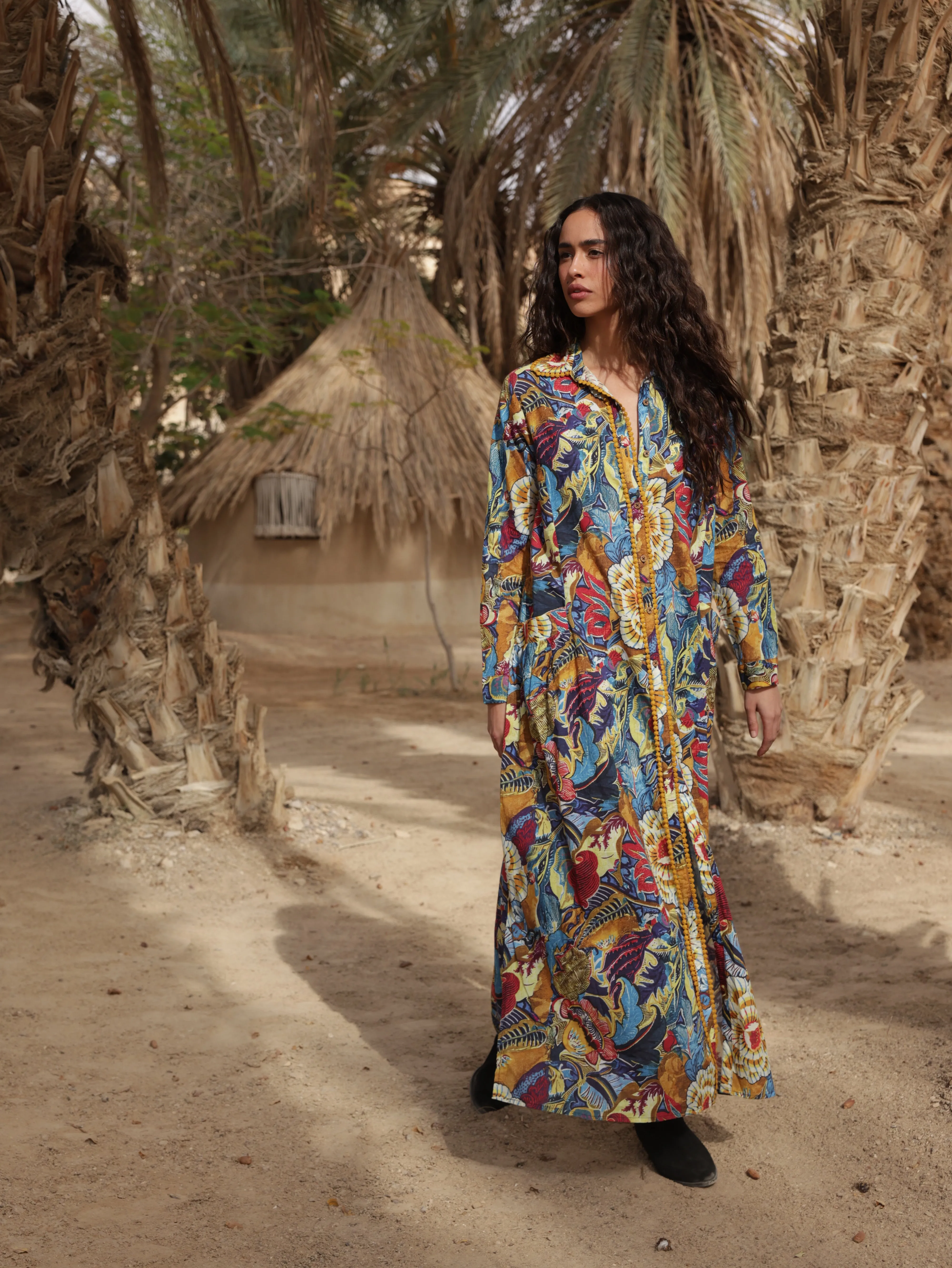 Printed Maxi Dress