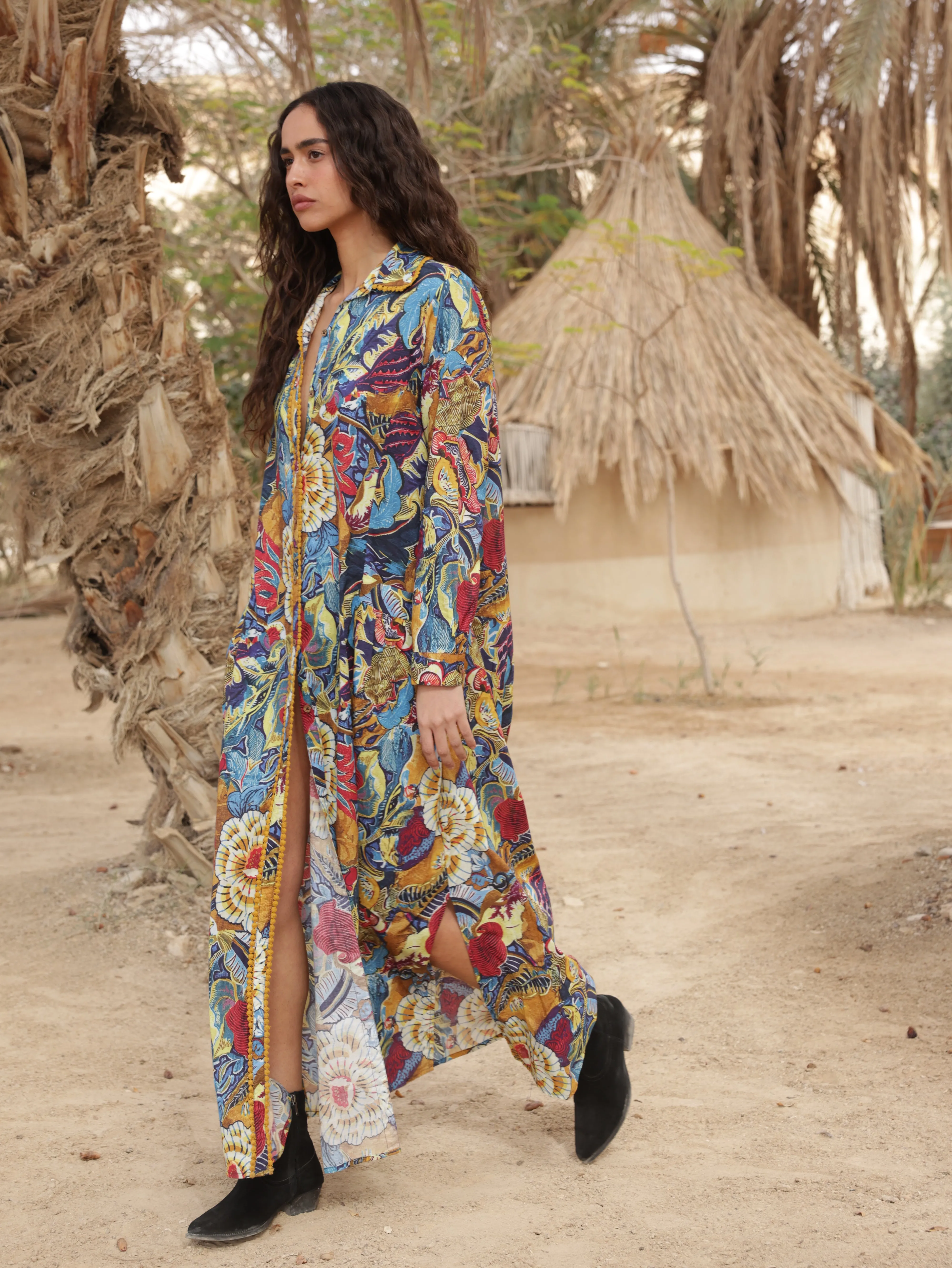 Printed Maxi Dress