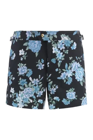 Printed swim shorts