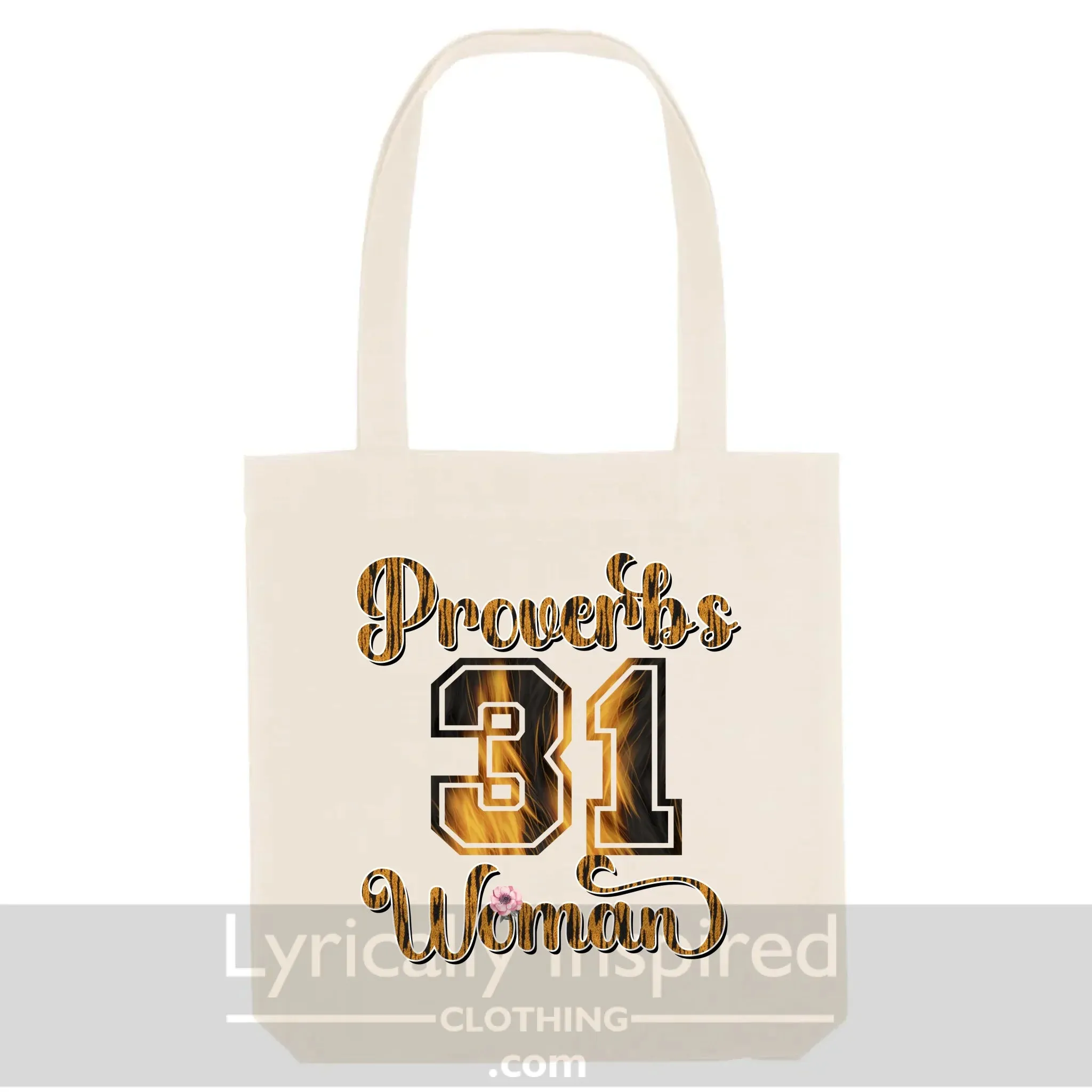 Proverbs 31 Woman Tote Bag Design, Mother's Day Print