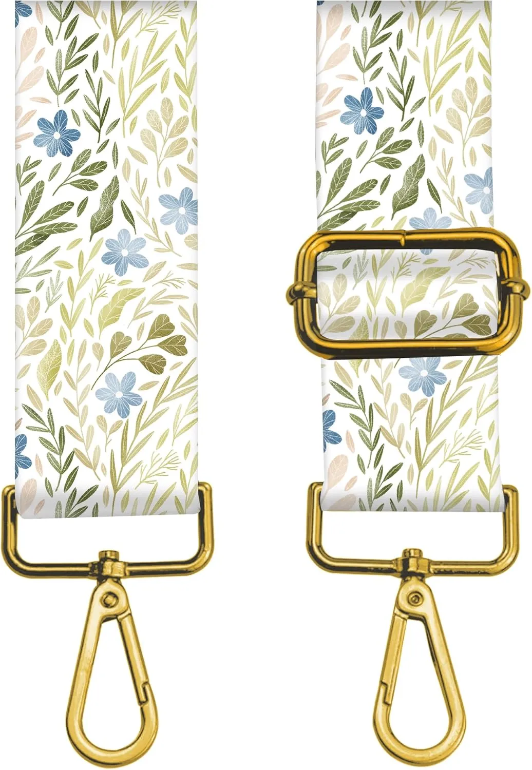Purse Strap Replacement Crossbody 2" Wide Shoulder Strap, Cute Handbag Strap Bag Strap Replacement Belts Adjustable Cute Boho Flowers