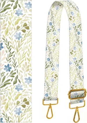 Purse Strap Replacement Crossbody 2" Wide Shoulder Strap, Cute Handbag Strap Bag Strap Replacement Belts Adjustable Cute Boho Flowers