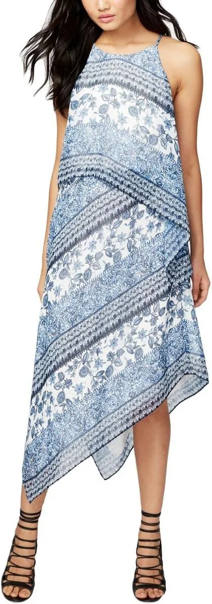 Rachel Rachel Roy Women's Porcelain Floral Printed Crinkle Chiffon, 2