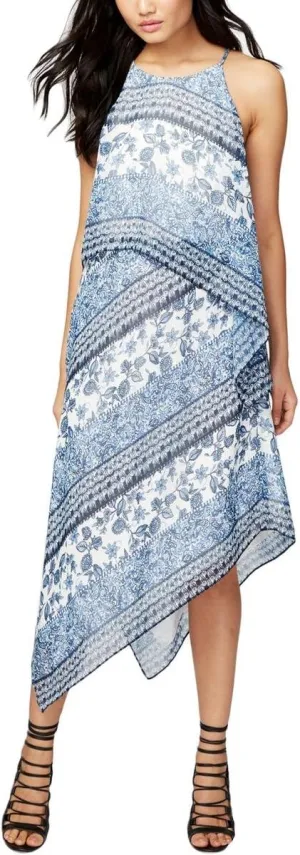 Rachel Rachel Roy Women's Porcelain Floral Printed Crinkle Chiffon, 2