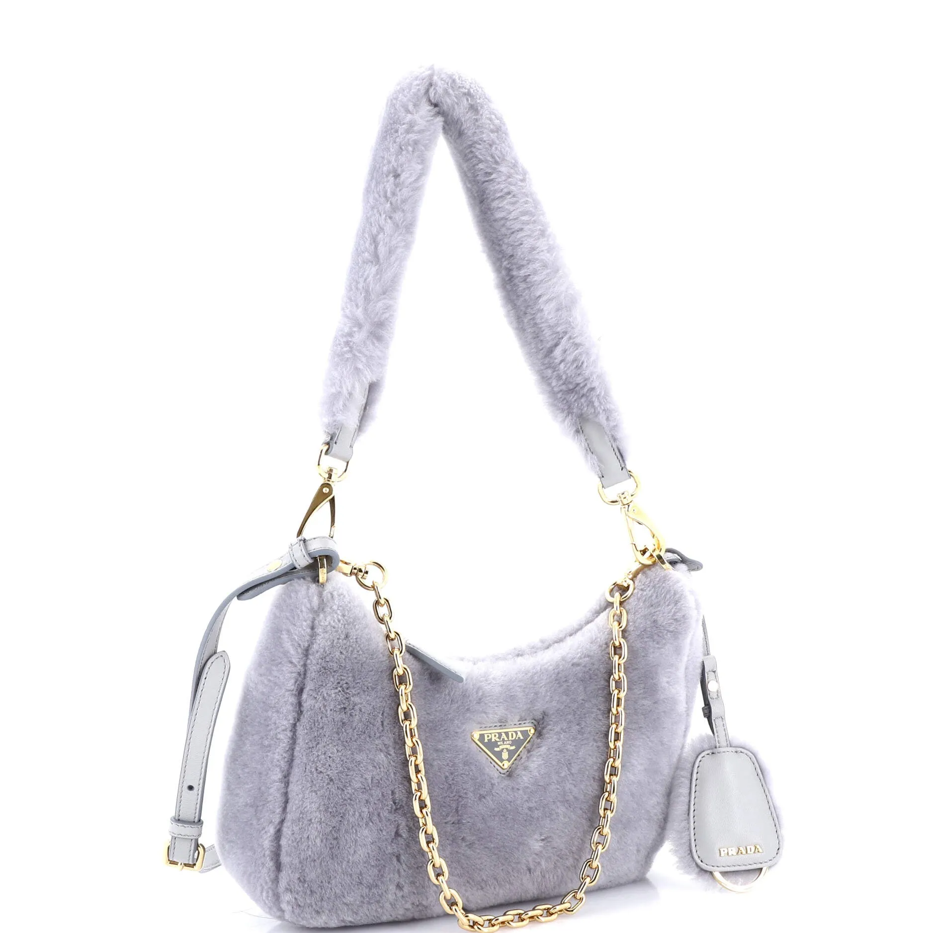 Re-Edition Shoulder Bag Shearling Mini