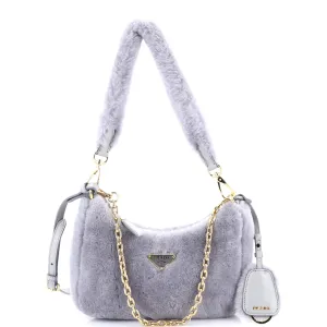 Re-Edition Shoulder Bag Shearling Mini