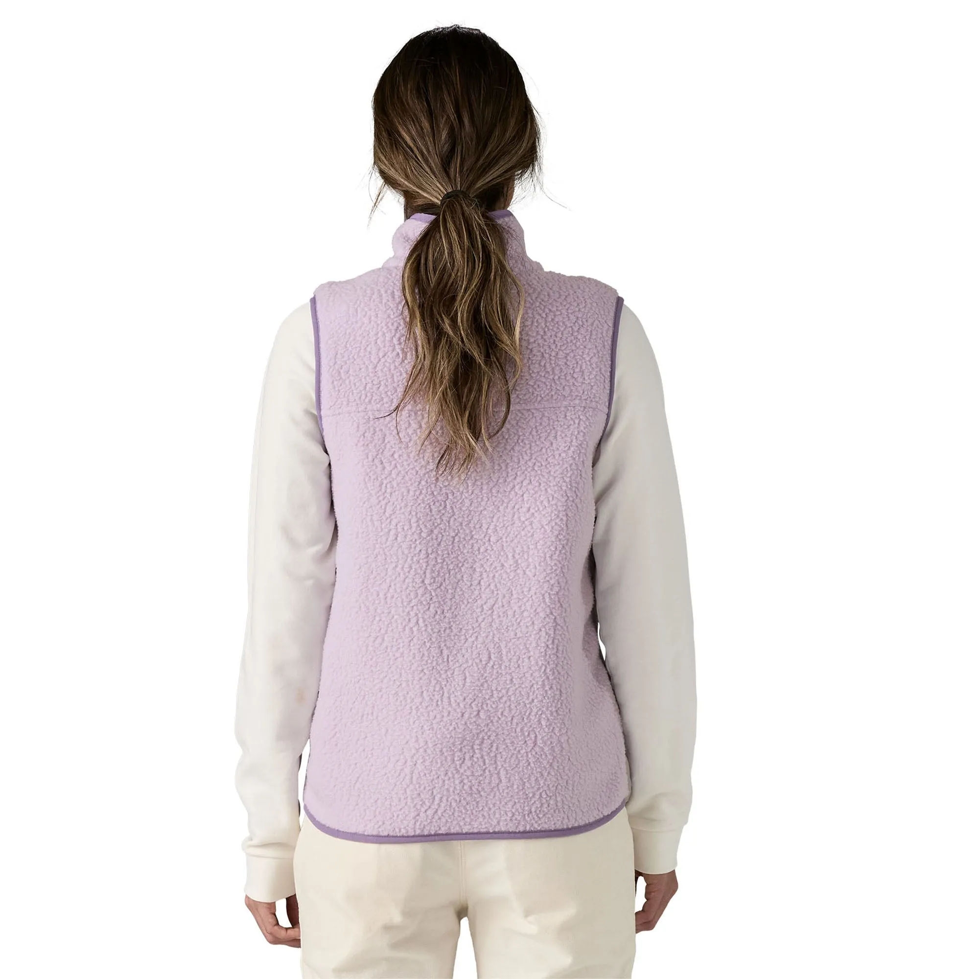 Retro Pile Vest Womens