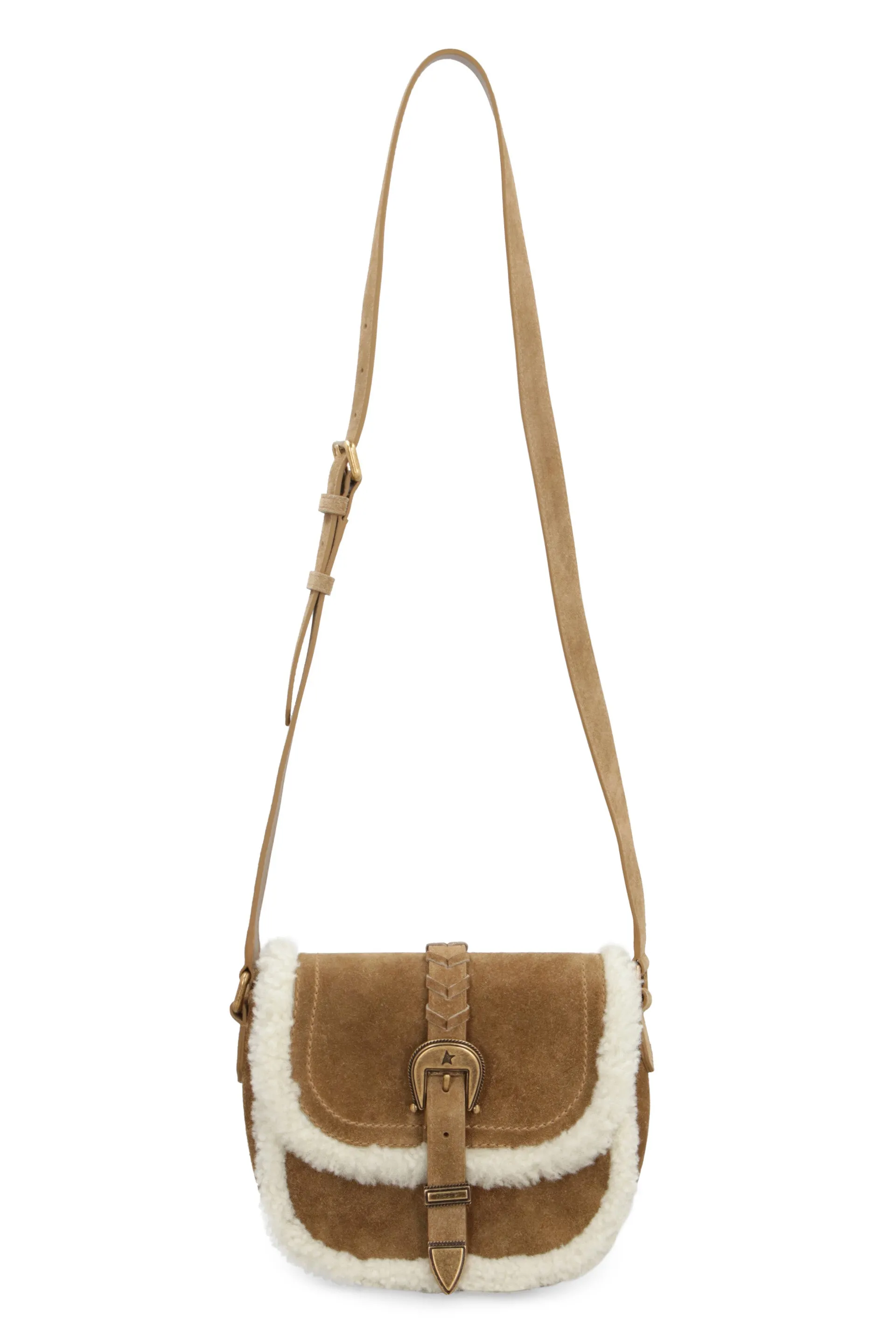 Rodeo suede shoulder bag