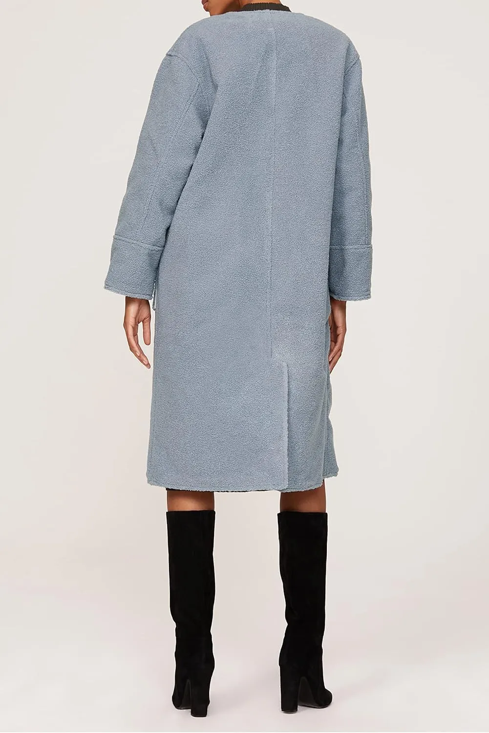 RTR Design Collective Oversized Shearling Coat