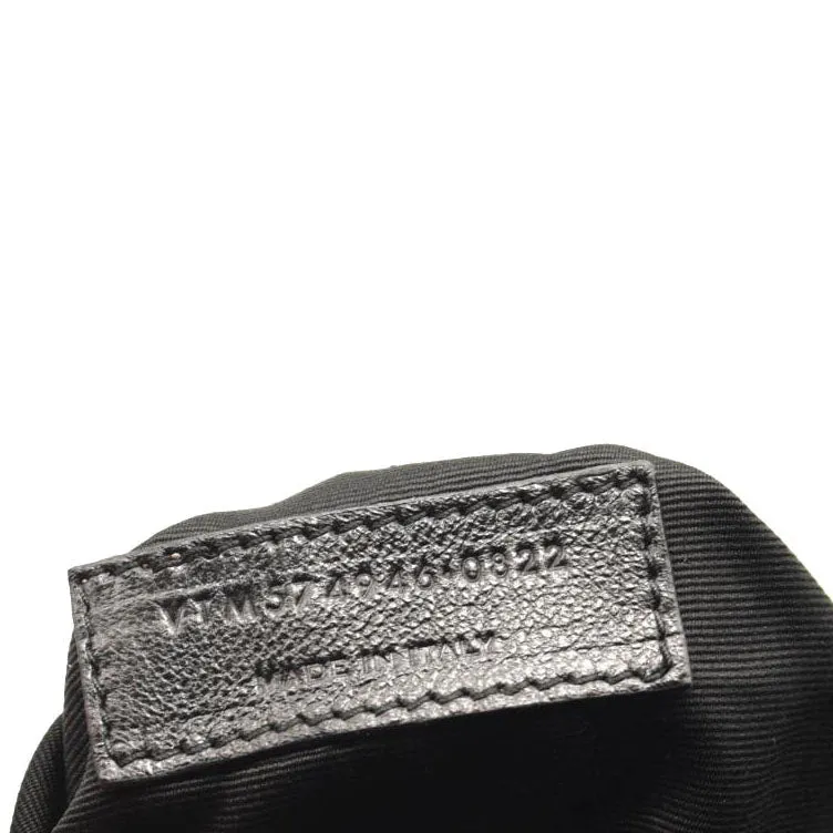 SAINT LAURENT Loulou Medium YSL Shearling Shoulder Bag