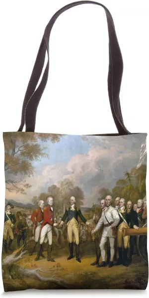 Saratoga Campaign Surrender of General John Burgoyne Art Tote Bag