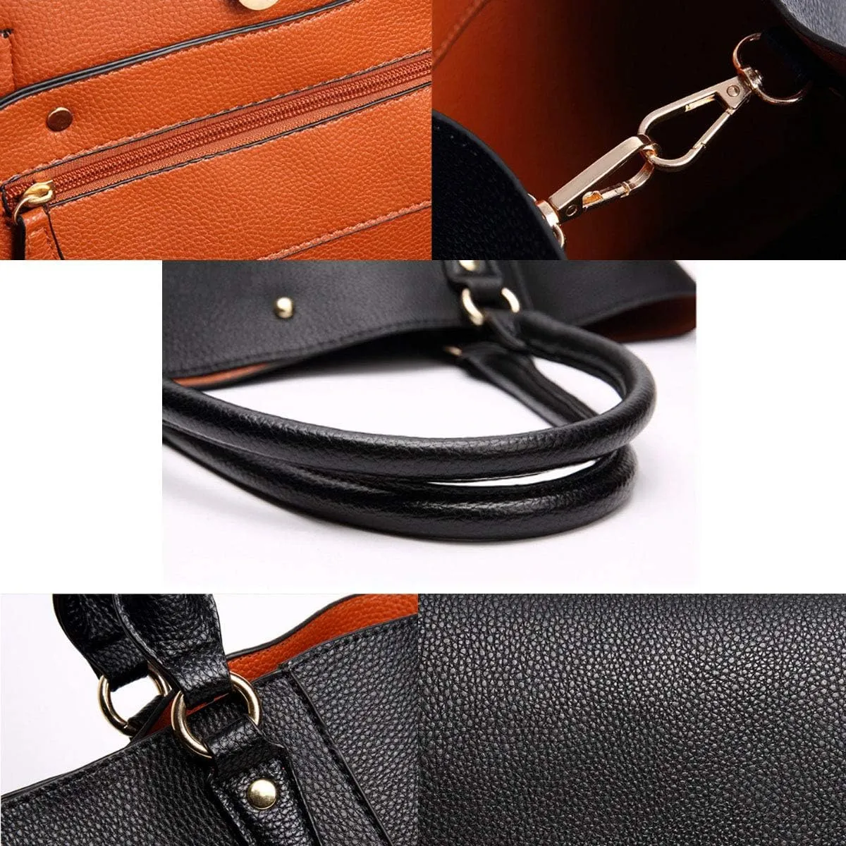 Satchel Purses and Handbags for Women Shoulder Tote Bags Wallets