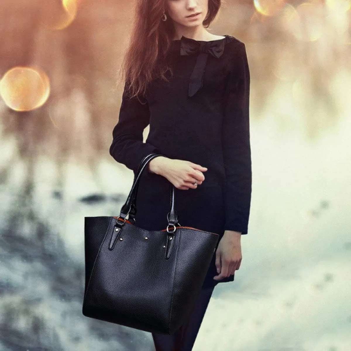 Satchel Purses and Handbags for Women Shoulder Tote Bags Wallets