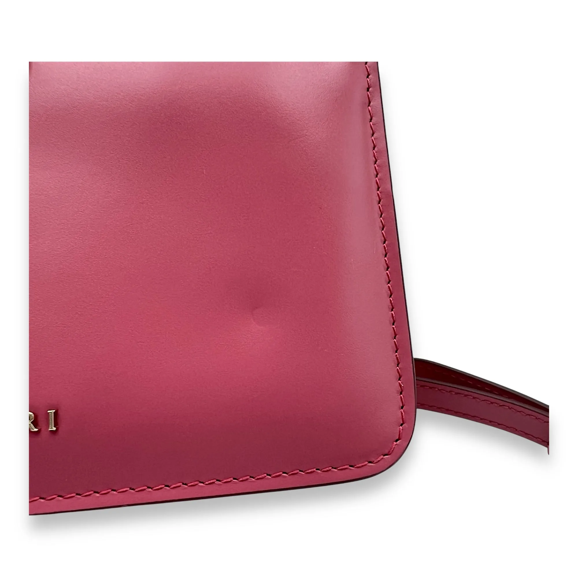 Serpenti Forever Crossbody Bag Pink in Calfskin, Gold hardware
