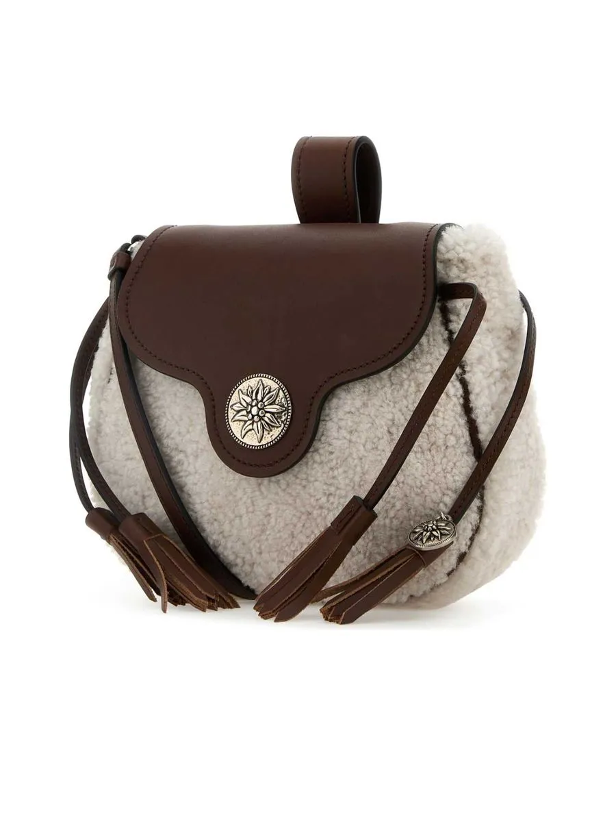Shearling Crossbody Bag