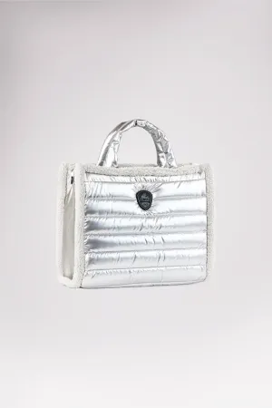 Shearling Puffy Tote