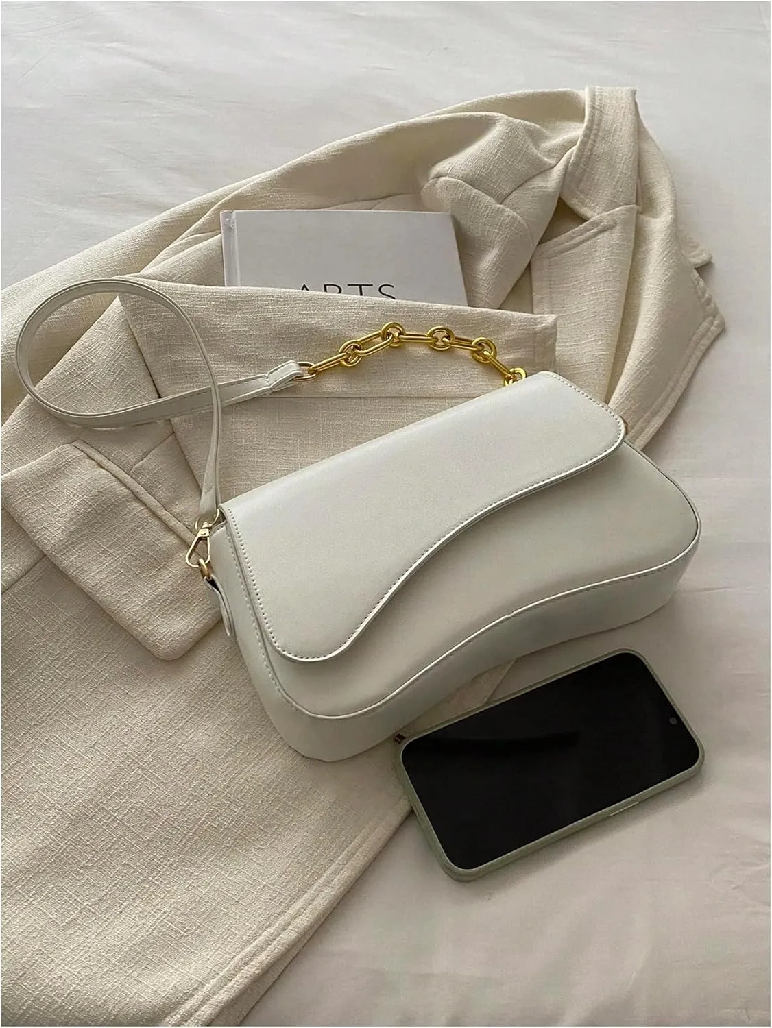 SHENHE Women's Elegant Shoulder Bags Flap Magnet Small Clutch Purse Underarm Handbags