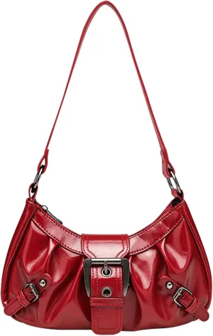 Shoulder Bag for Women Trendy Y2K Purse Handbag Top Handle Small Punk Purse Hobo Underarm Clutch Bag 2025