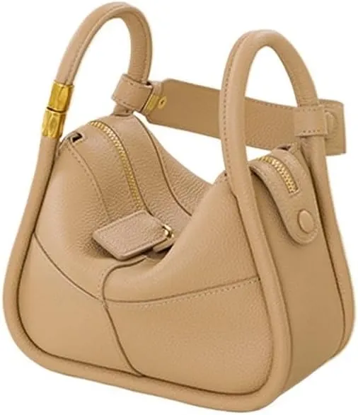 Shoulder Bags for Women, Tote Handbag Mini Clutch Purse with Zipper Closure