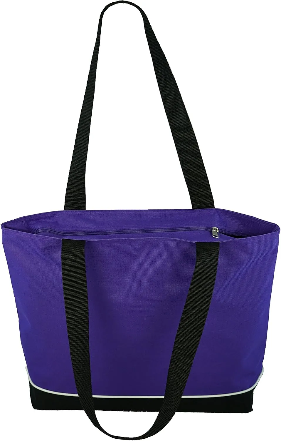 Shoulder Tote Bag with Zipper