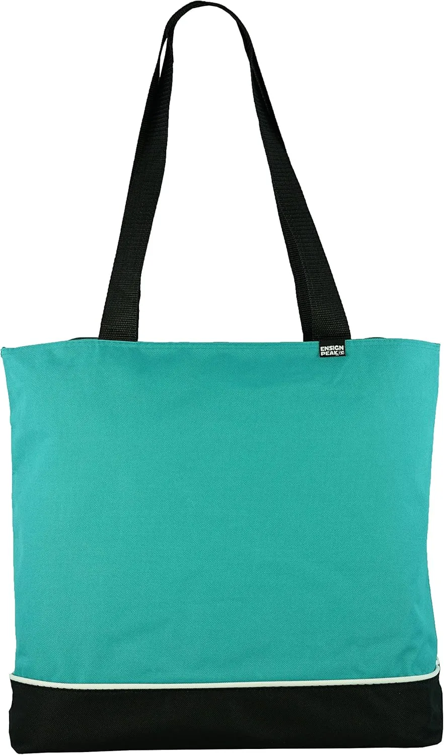 Shoulder Tote Bag with Zipper