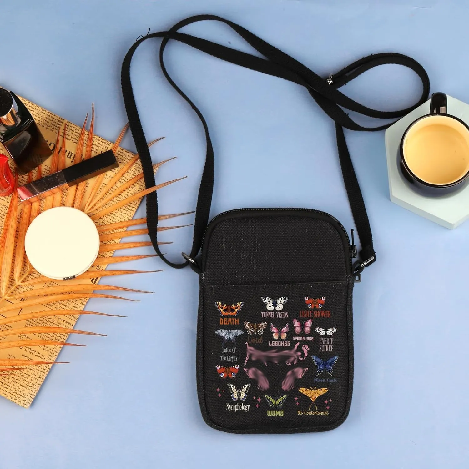 Singer Crossbody Bag Singer Merch Singer Butterfly Album Gift Singer Tour Bag Singer Album Inspired Gift Music Lover Gift