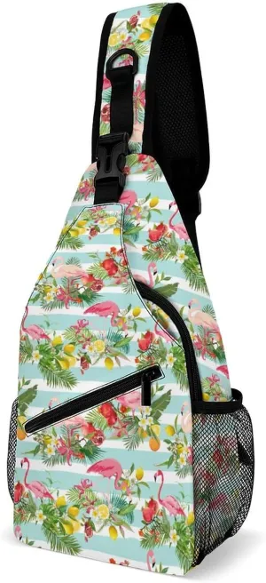 Skulls And Autumnal Maple Leaves Versatile And Convenient Multipurpose Crossbody Bag - Perfect for Travel And Hiking