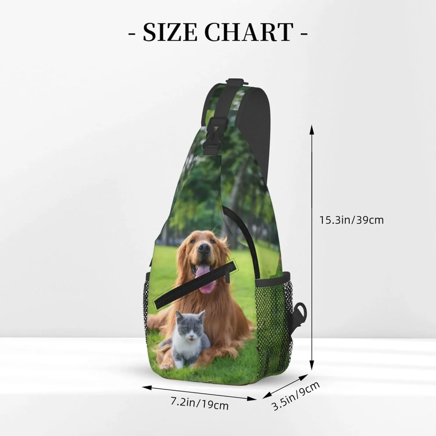 Sling Bag Customized bags Personalized Shoulder Daypacks Crossbody Bags Customize Image Logo Text Sling Shoulder Backpack