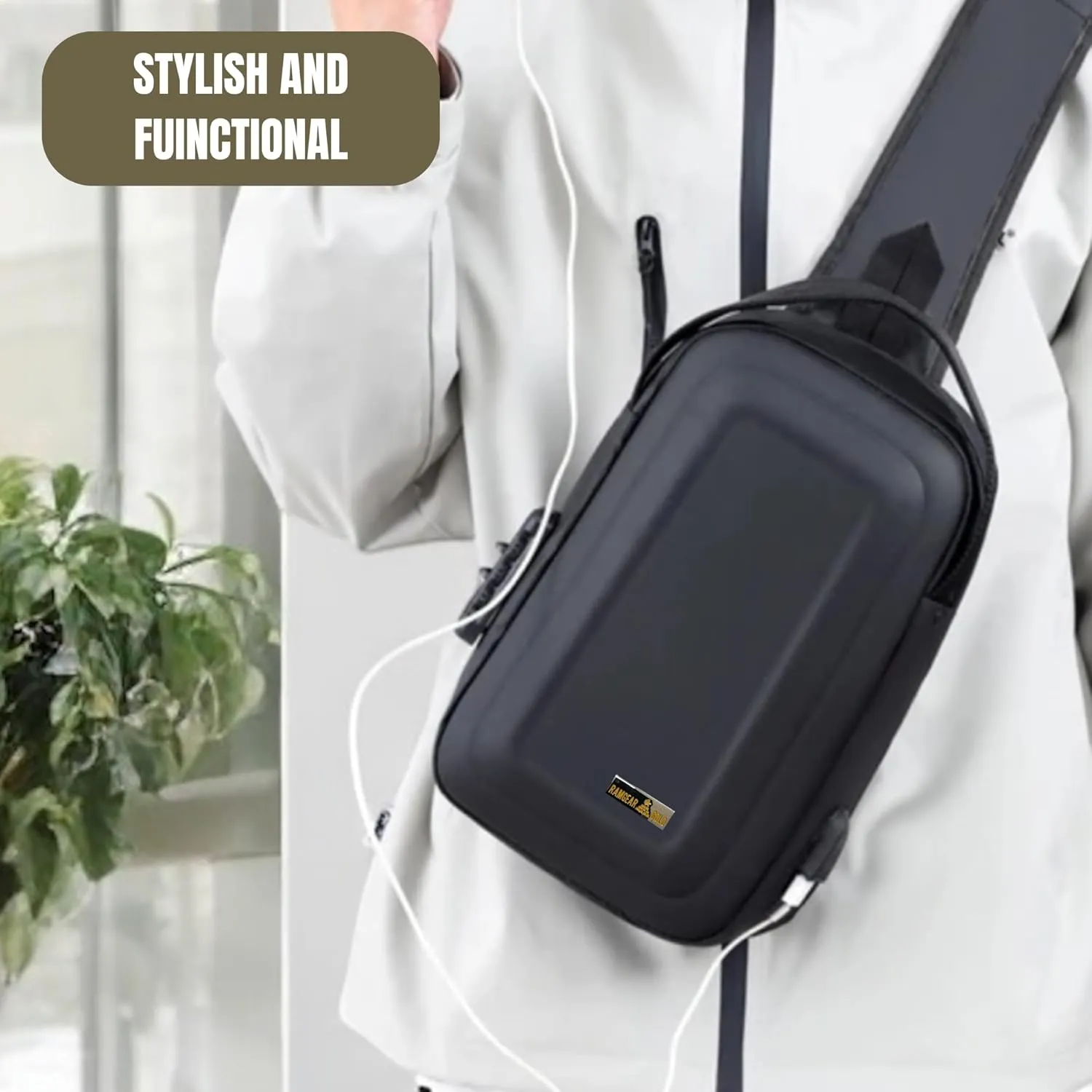 Sling Bag for Men - Chest Bag for Men - Bags for Men - Crossbody Bag for Men - Man Purse