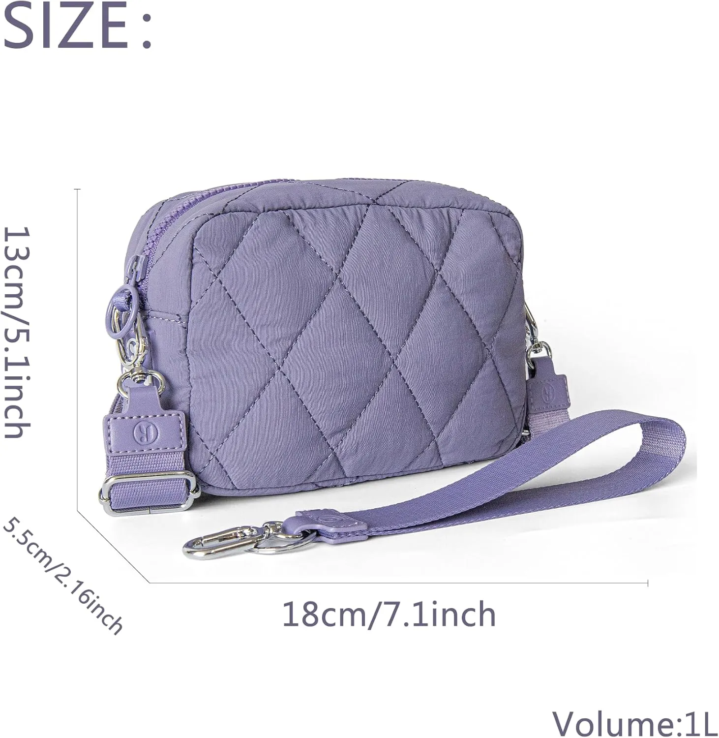 Small Crossbody and Duffle Bags for Women, Wristlet Bag for Travel