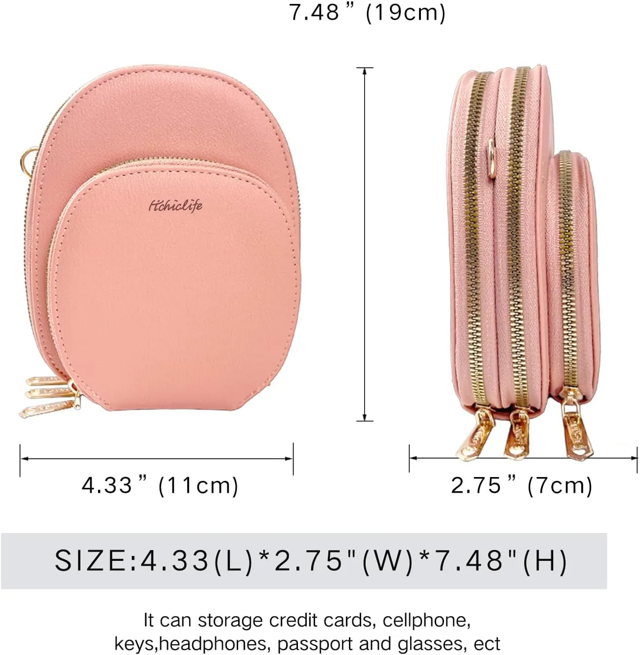 Small Crossbody Bags for Women Trendy Cell Phone Purse Wallet