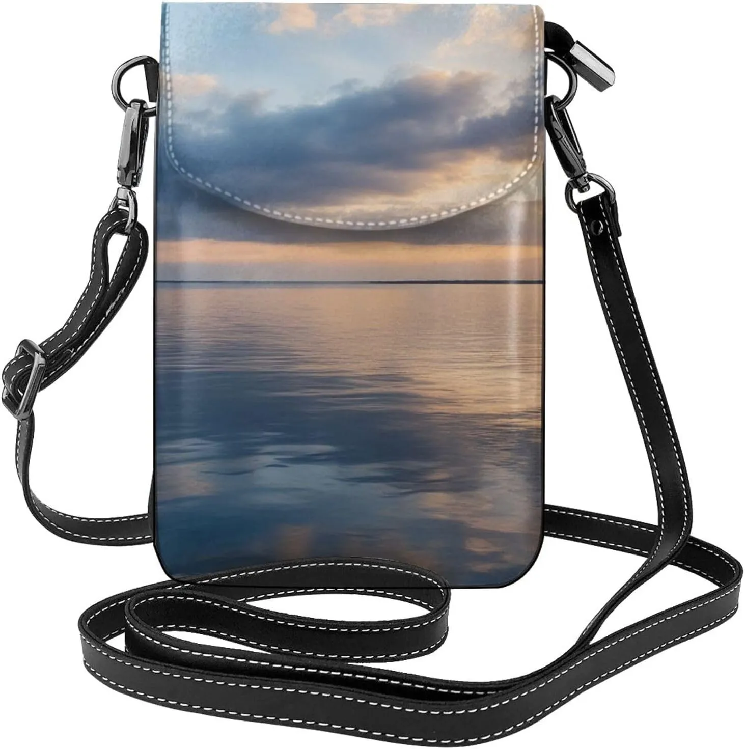 Small Crossbody Bags for Women,Leather Shoulder Bag for Cell Phone Purse with Strap and Camo Printed