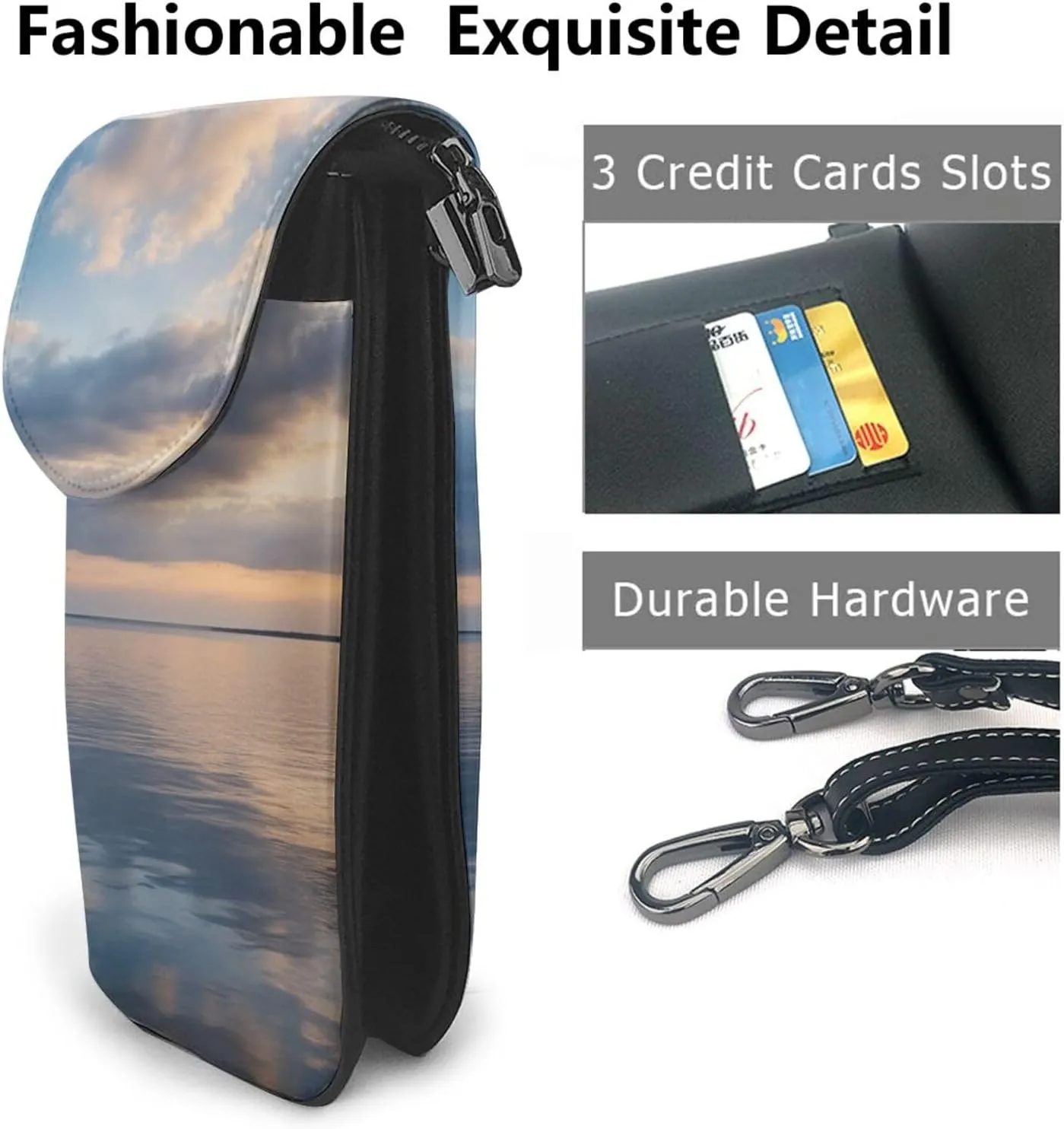 Small Crossbody Bags for Women,Leather Shoulder Bag for Cell Phone Purse with Strap and Camo Printed