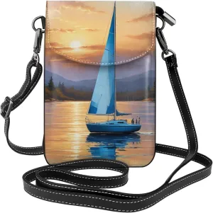 Small Crossbody Bags for Women,Leather Shoulder Bag for Cell Phone Purse with Strap and Camo Printed