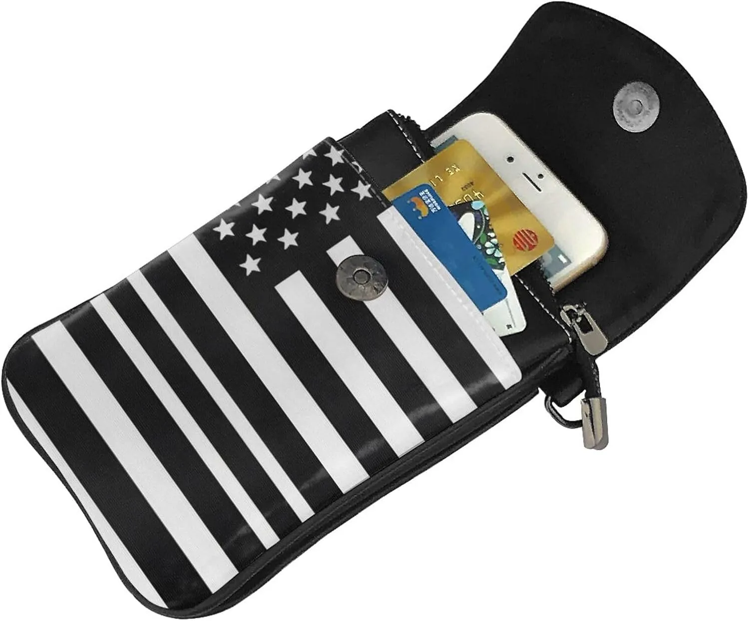 Small Crossbody Bags for Women,Leather Shoulder Bag for Cell Phone Purse with Strap and Camo Printed