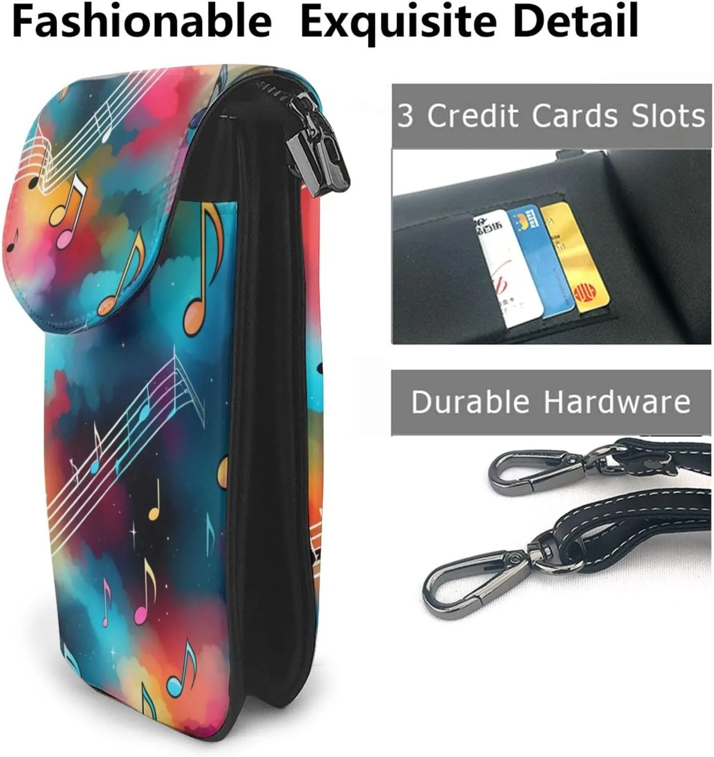 Small Crossbody Bags for Women,Leather Shoulder Bag for Cell Phone Purse with Strap and Native-American Printed