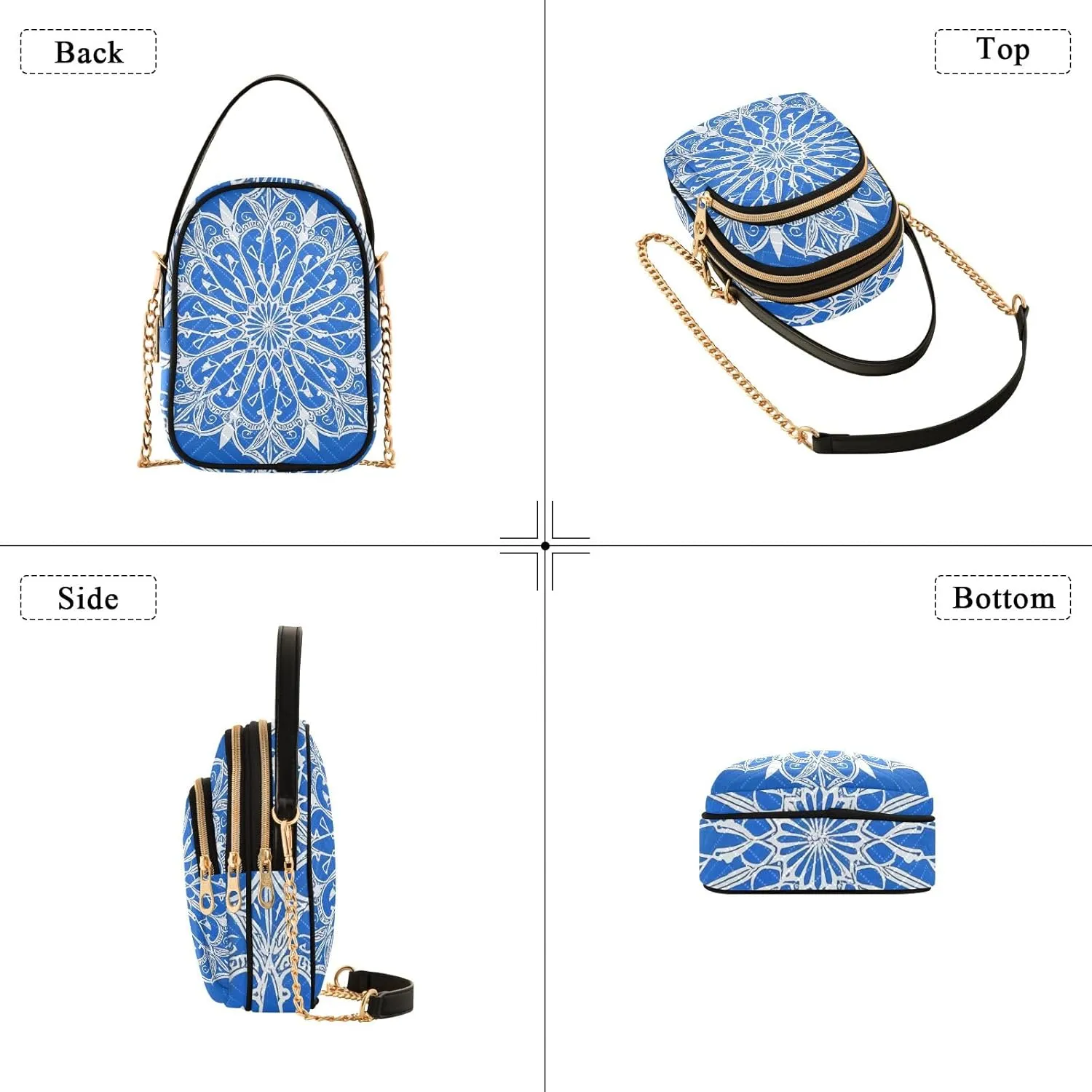 Small Handbag Crossbody Bag for Women Quilted Bags Shoulder Purse Phone Wallet Chain Bag