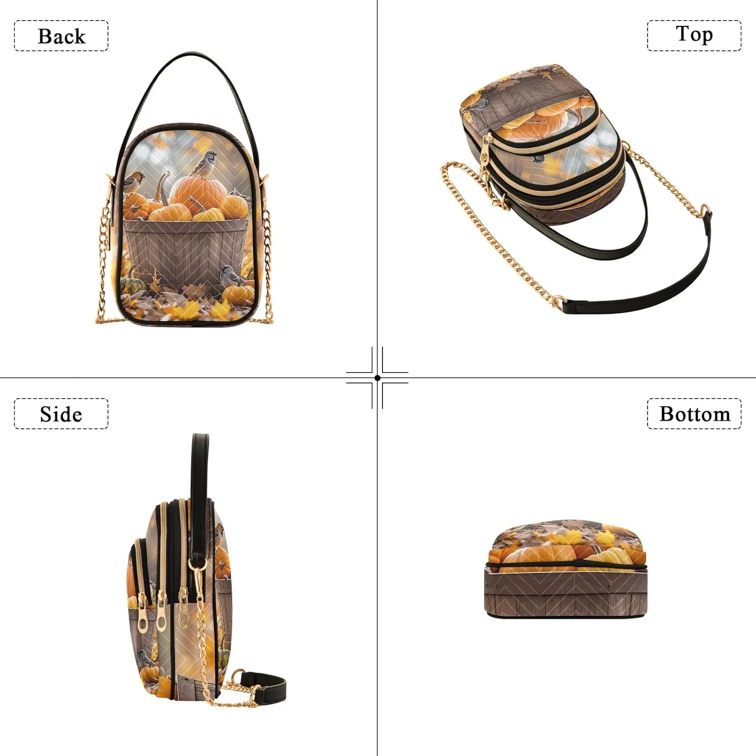 Small Handbag Crossbody Bag for Women Quilted Bags Shoulder Purse Phone Wallet Chain Bag