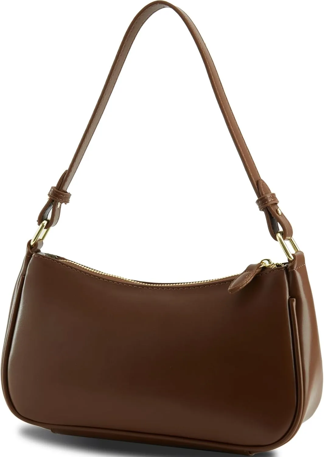Small Shoulder Bag for women Clutch Purse Handbag with 2 Removable Straps and Zipper Closure Crossbody Bags