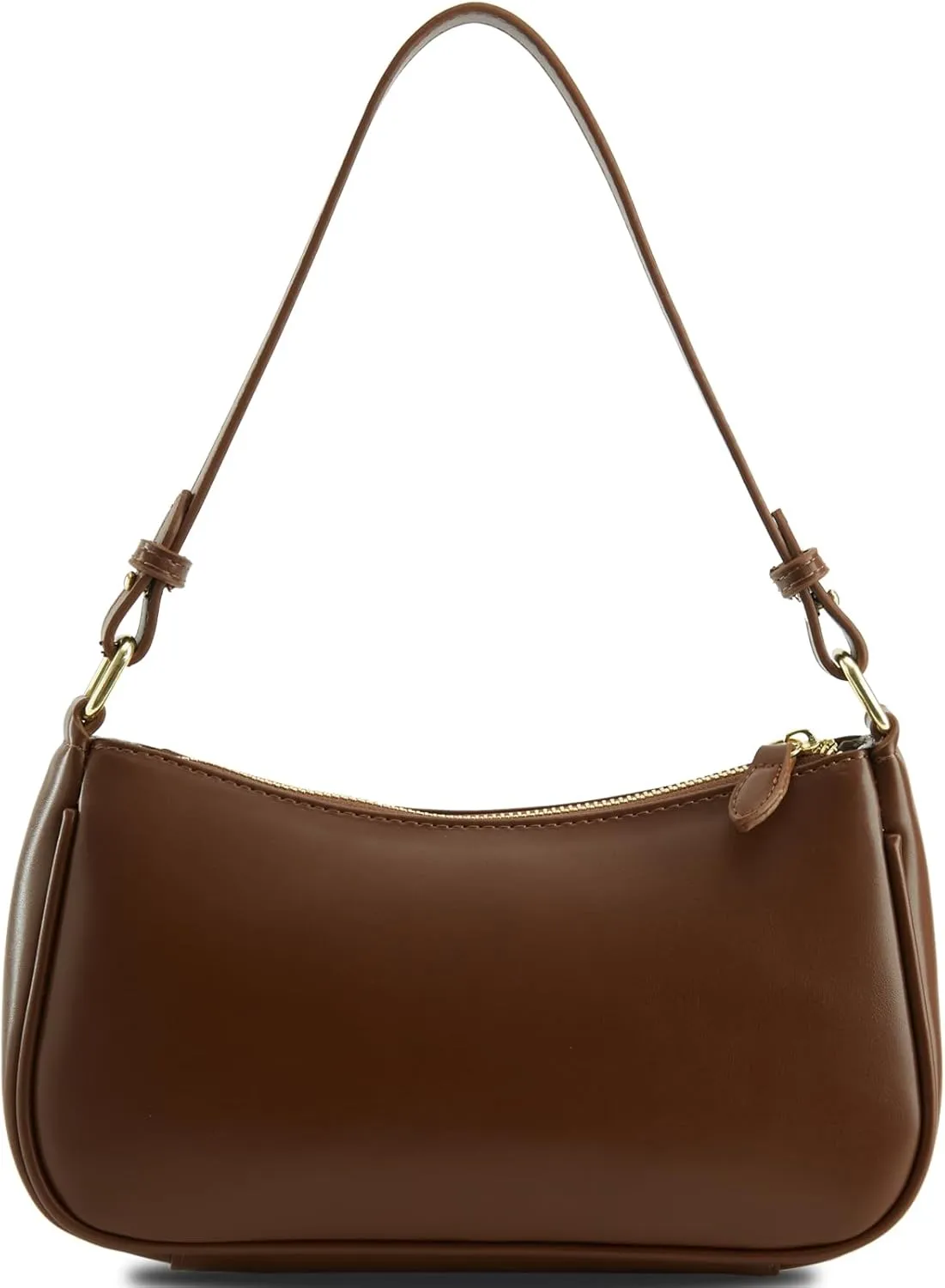 Small Shoulder Bag for women Clutch Purse Handbag with 2 Removable Straps and Zipper Closure Crossbody Bags