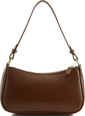 Small Shoulder Bag for women Clutch Purse Handbag with 2 Removable Straps and Zipper Closure Crossbody Bags