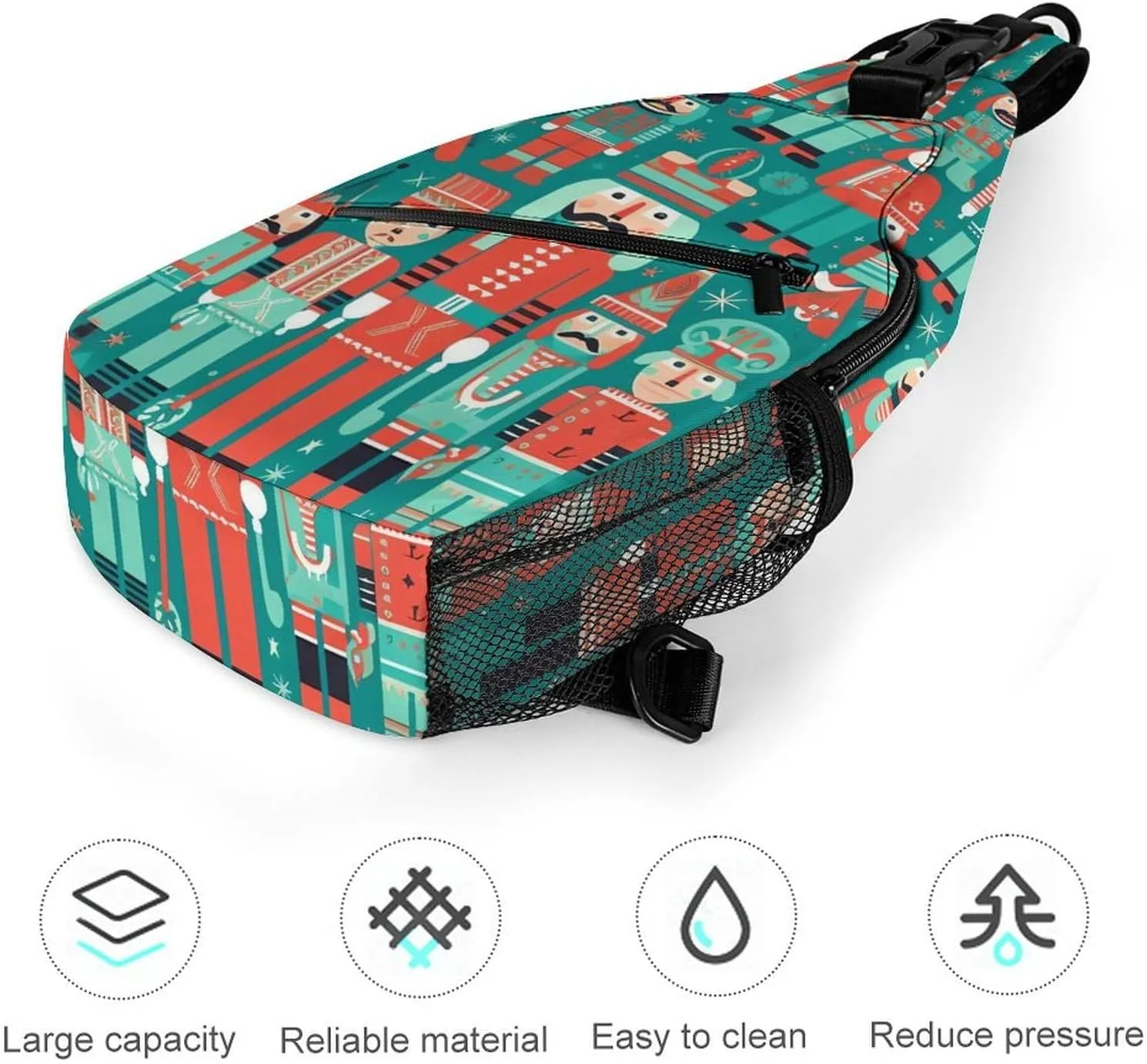 Small Sling Chest Bag Crossbody Bag for Men Women,Soldiers And Men Lightweight Gym Daypack for Travel Cycling Hiking